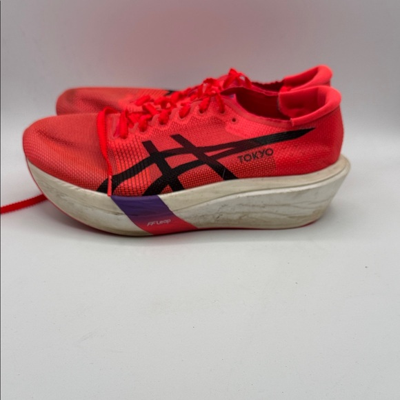 ASICS METASPEED SKY Tokyo men’s 8 Red Athletic Shoes S3 - Picture 3 of 6